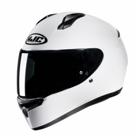 HJC C10 hvit MC-Hjelm