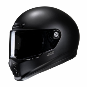 HJC V10 mattsvart MC-Hjelm