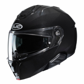 HJC i91 metallisk svart MC-Hjelm