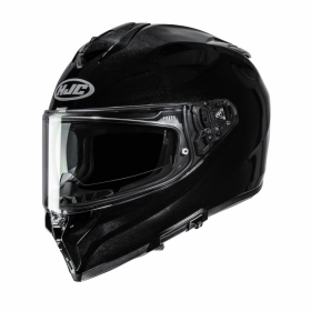 HJC i72 metallisk svart MC-Hjelm
