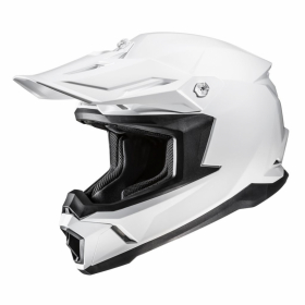 HJC C50 perlehvit MC-Hjelm