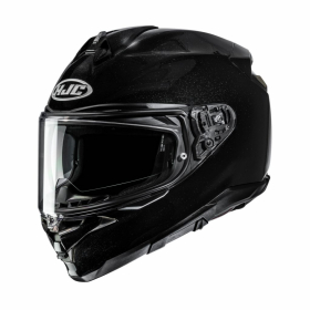 HJC F72 metallisk svart MC-Hjelm