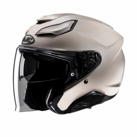 HJC F31 matt sandbeige MC-Hjelm