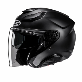 HJC F31 mattsvart MC-Hjelm