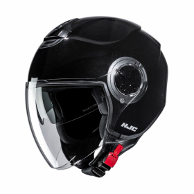 HJC i41 metallisk svart MC-Hjelm