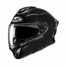 HJC C71 metallisk svart MC-Hjelm