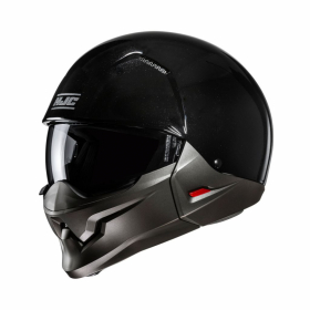 HJC i20N metallisk svart MC-Hjelm