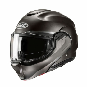 HJC F100 matt titan MC-Hjelm