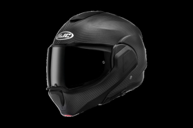HJC F100 CARBON mattsvart MC-Hjelm
