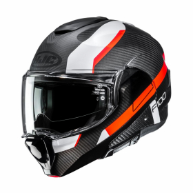 HJC F100 CARBON ASKAN MC6HSF MC-Hjelm