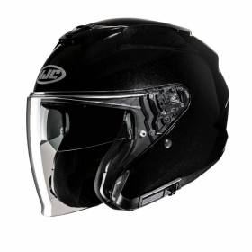 HJC i31 metallisk svart MC-Hjelm