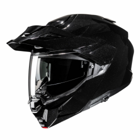 HJC i80 metallisk svart MC-Hjelm