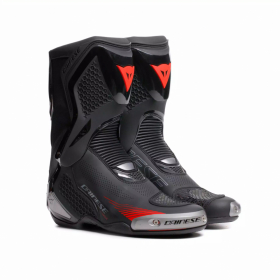 DAINESE TORQUE 4 AIR BOOTS BLACK/RED-LAVA