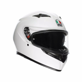 AGV K3  MONO HVIT i gruppen MC / HJELMER / Helhjelmer hos HanssonsMC (2118381001-022-r)