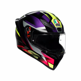 AGV K1 S  FASTLAP SORT/LILA/ROSA
