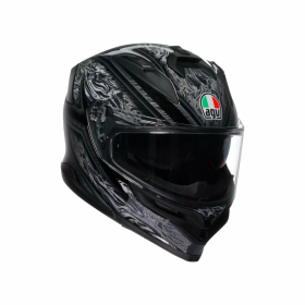 AGV K7  DAMASCUS SORT/S�LV