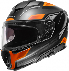Schuberth S3 Storm Matt Orange i gruppen MC / HJELMER / Helhjelmer hos HanssonsMC (51-2328-r)