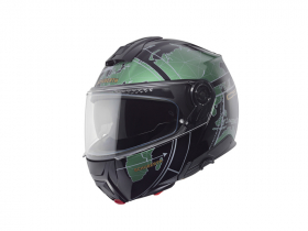 Schuberth C5 Globe Grnn i gruppen MC / HJELMER / pningshjelmer hos HanssonsMC (51-2506-r)