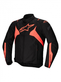 Alpinestars T-Jaws v4 Vanntett Jakke Sort/Rød Fluo