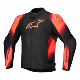 Alpinestars T-SP 1 v2 Vanntett Jakke Sort/Rød Fluo