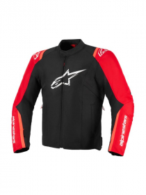 Alpinestars T-SPS v2 Vanntett Jakke Sort/Rød Fluo