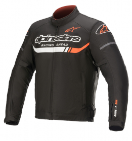 Alpinestars T-SP S Ignition Vanntett Jakke Sort/Rød fluo