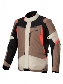 Alpinestars ST-1 Vanntett Jakke Khaki/Sand/Rød