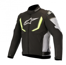 MC Jakker | Skinn Allvær GoreTex tekstil | HanssonsMC.no Lindstrands Chrome Sorthvit Mc Jakke