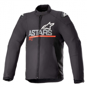 Alpinestars SMX Vanntett Tekstiljakke Sort/Rød