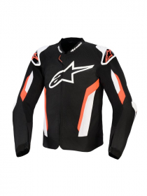 Alpinestars T-GP Air Jakke Sort/Rød Fluo