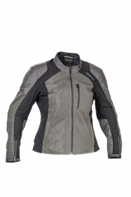 HALVARSSONS ARVIKA WOMAN SVART/GR i gruppen MC / MC-KLR / MC Jakker hos HanssonsMC (710-23050590-r)