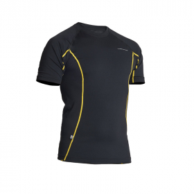 LINDSTRANDS T-SHIRT DRY SVART i gruppen MC / SUPERUNDERTY & HODEPLAGG hos HanssonsMC (720-22130504-r)