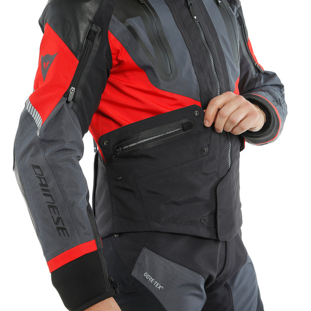 Dainese Sport Master Gore Tex Jakke SortLava RødEbony | Dainese Sport Master Gore Tex Jakke SortLava RødEbony |