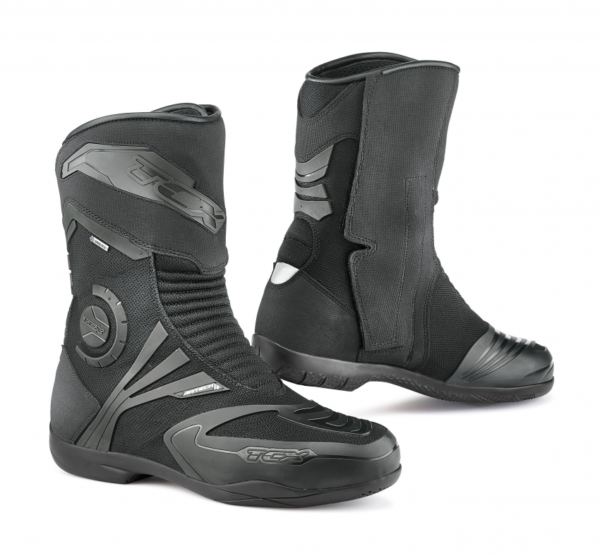 TCX AIRTECH EVO GTX Sort | | HanssonsMC TCX Paddock RødSort | Sko | KomplettFritid