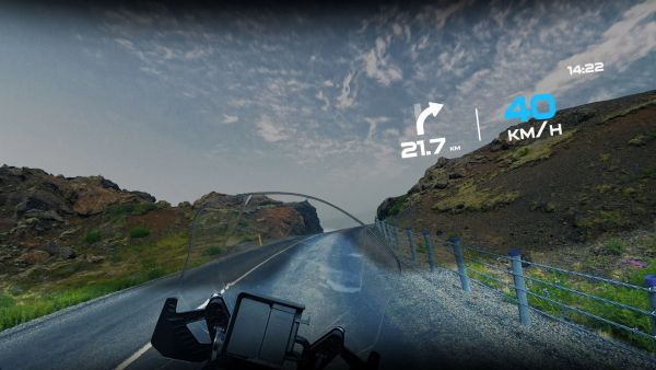 SHOEI HUD