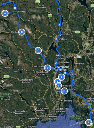 Hanssons MC 4-dagers V�rtur i Norge 14–17 mai