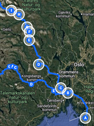 Hanssons MC 4-dagers V�rtur i Norge 14–17 mai