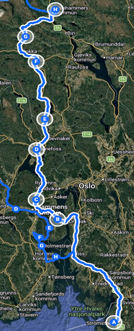 Hanssons MC 4-dagers H�sttur i Norge 3-6 September